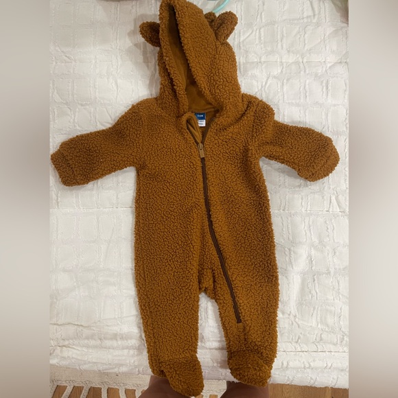 Baby teddy onesie deer costume size 3/6m - Picture 1 of 3